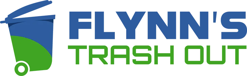 Flynn’s Trash Out logo – weekly trash can curbside service in Oklahoma City